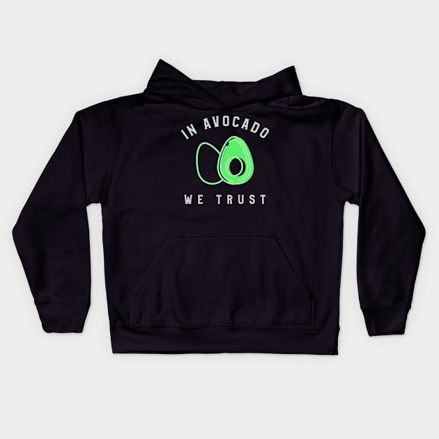 Avocado Lover, Avocado Addict Kids Hoodie by Herbivore Nation - Vegan Gifts